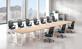 中式设计长木办公家具桌（HC-76B）