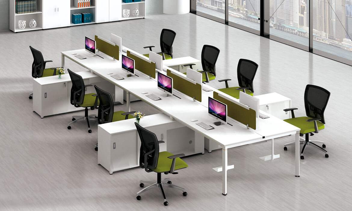 现代开放式办公室职员办公桌（HC-95）