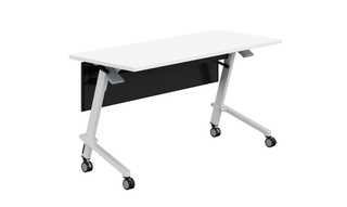 行政办公室最大高度可调节书桌可折叠培训桌（HC-03C）